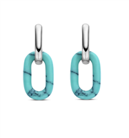 Orecchini Ti Sento Milano Donna in Argento Turchese 7903TQ - 7903TQ